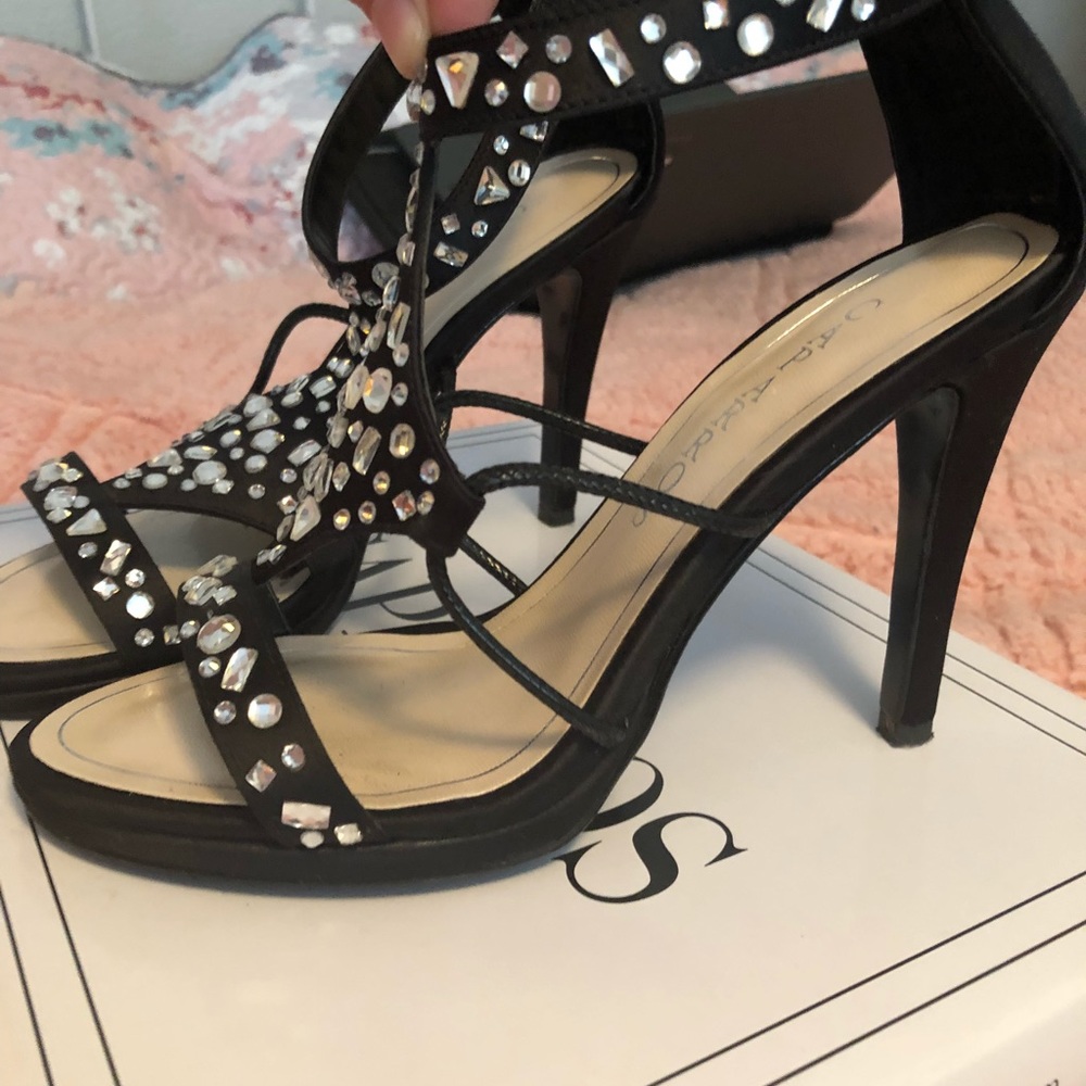 Black heels